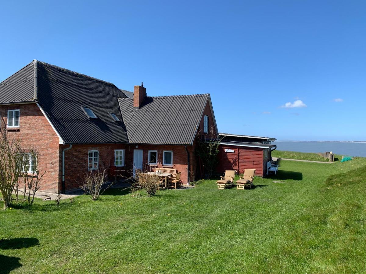Kapitaenshaus Meerblick Langeneß Extérieur photo