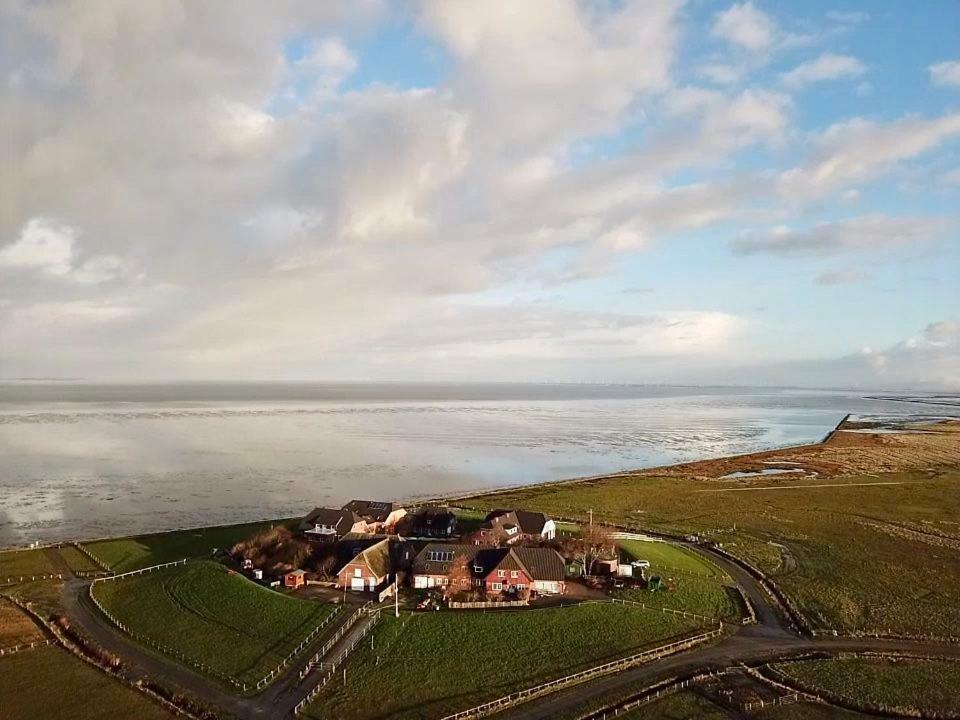 Kapitaenshaus Meerblick Langeneß Extérieur photo